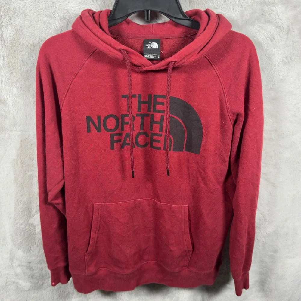 The North Face Hoodie Pullover Mens M Red Gorpcore Outdoors Athleisure Normcore‎